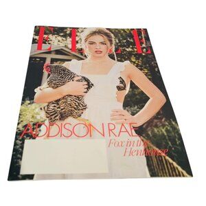 Elle USA Magazine May 2025 Addison Rae Cover Fox in the Henhouse Issue LIKE NEW